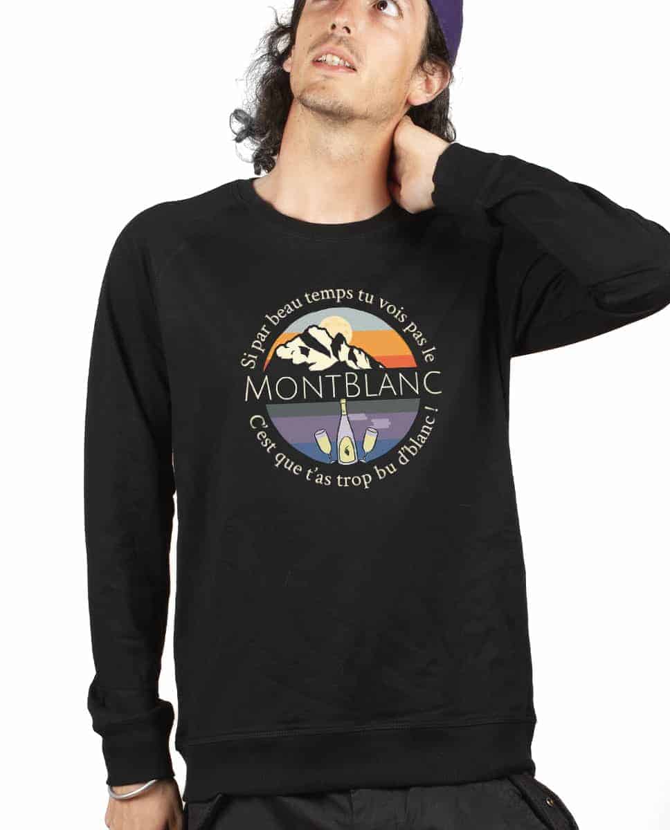 PULL HOMME : SI TU VOIS PAS LE MONT BLANC – Image 7