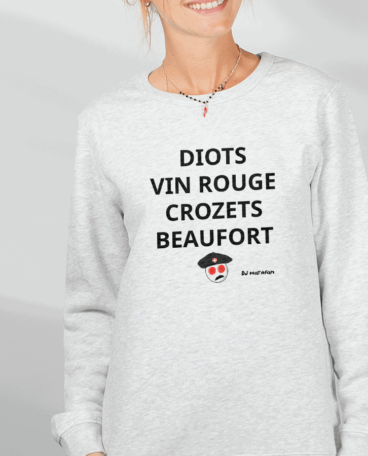 PULL FEMME : DIOTS VIN ROUGE CROZETS BEAUFORT – Image 4