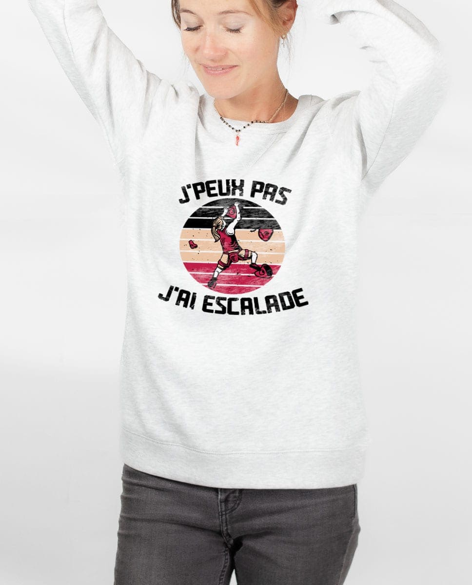 PULL FEMME : J'PEUX PAS J'AI ESCALADE – Image 7