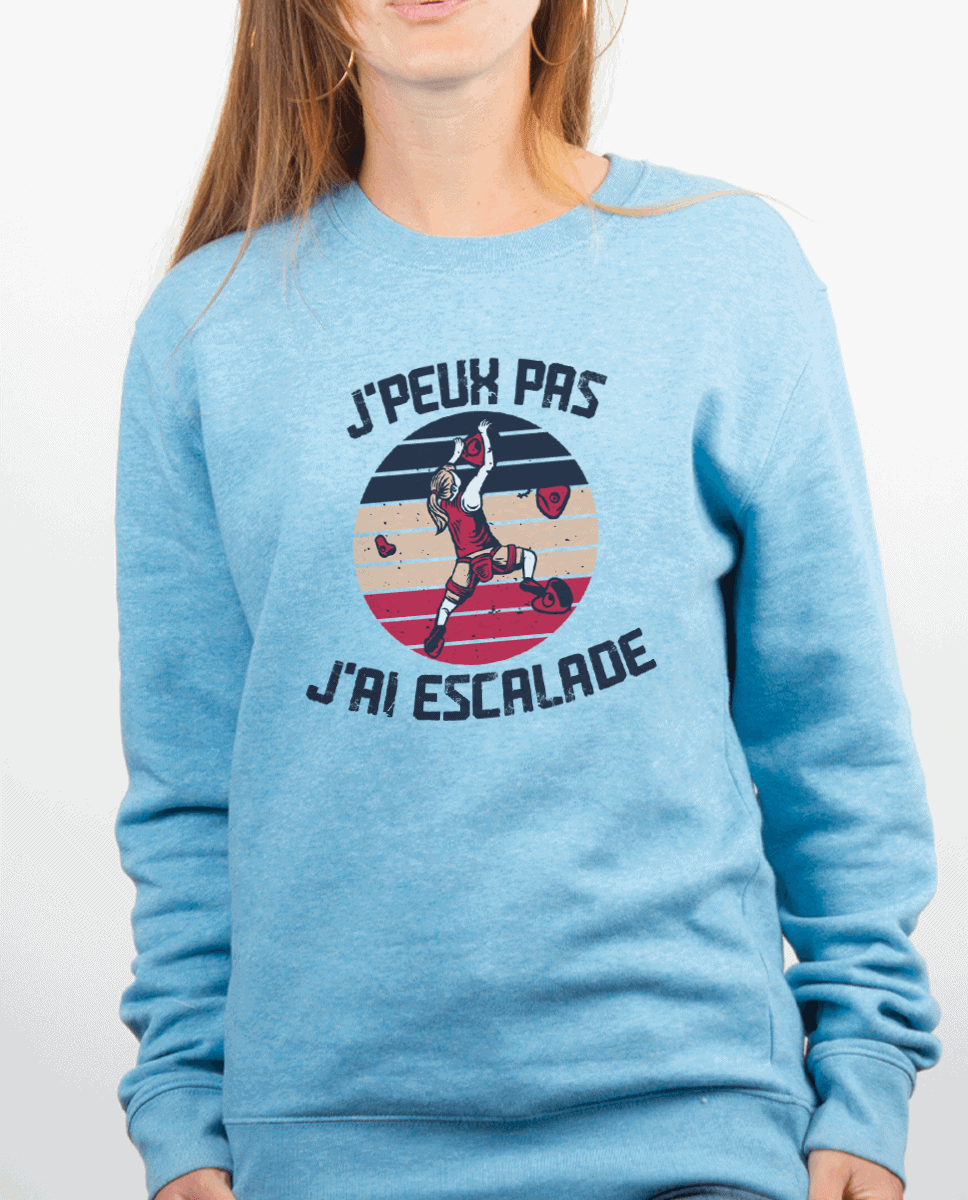PULL FEMME : J'PEUX PAS J'AI ESCALADE – Image 4
