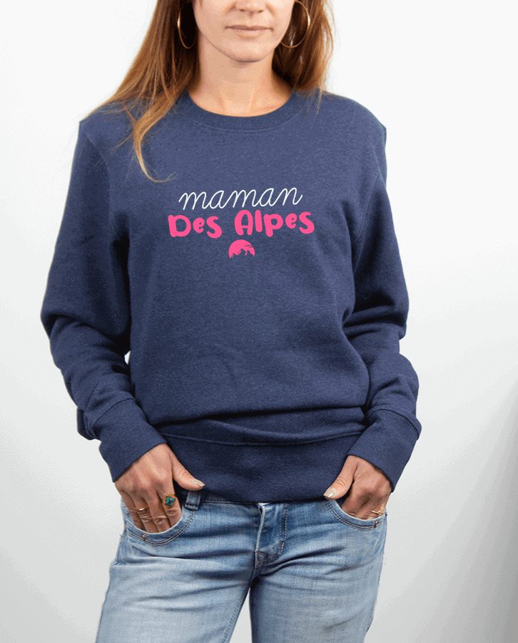 PULL FEMME : MAMAN DES ALPES – Image 2