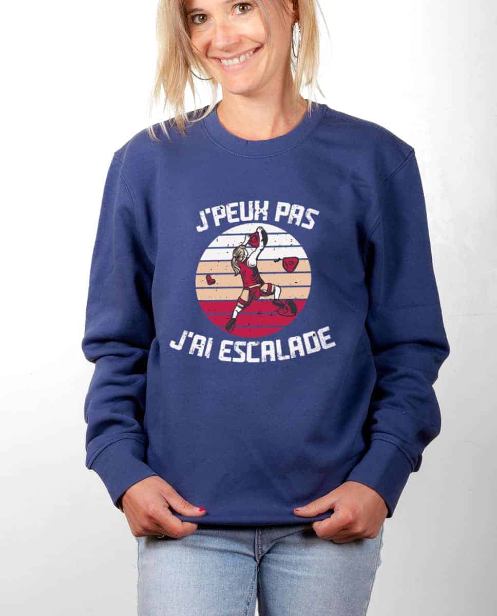 PULL FEMME : J'PEUX PAS J'AI ESCALADE – Image 8