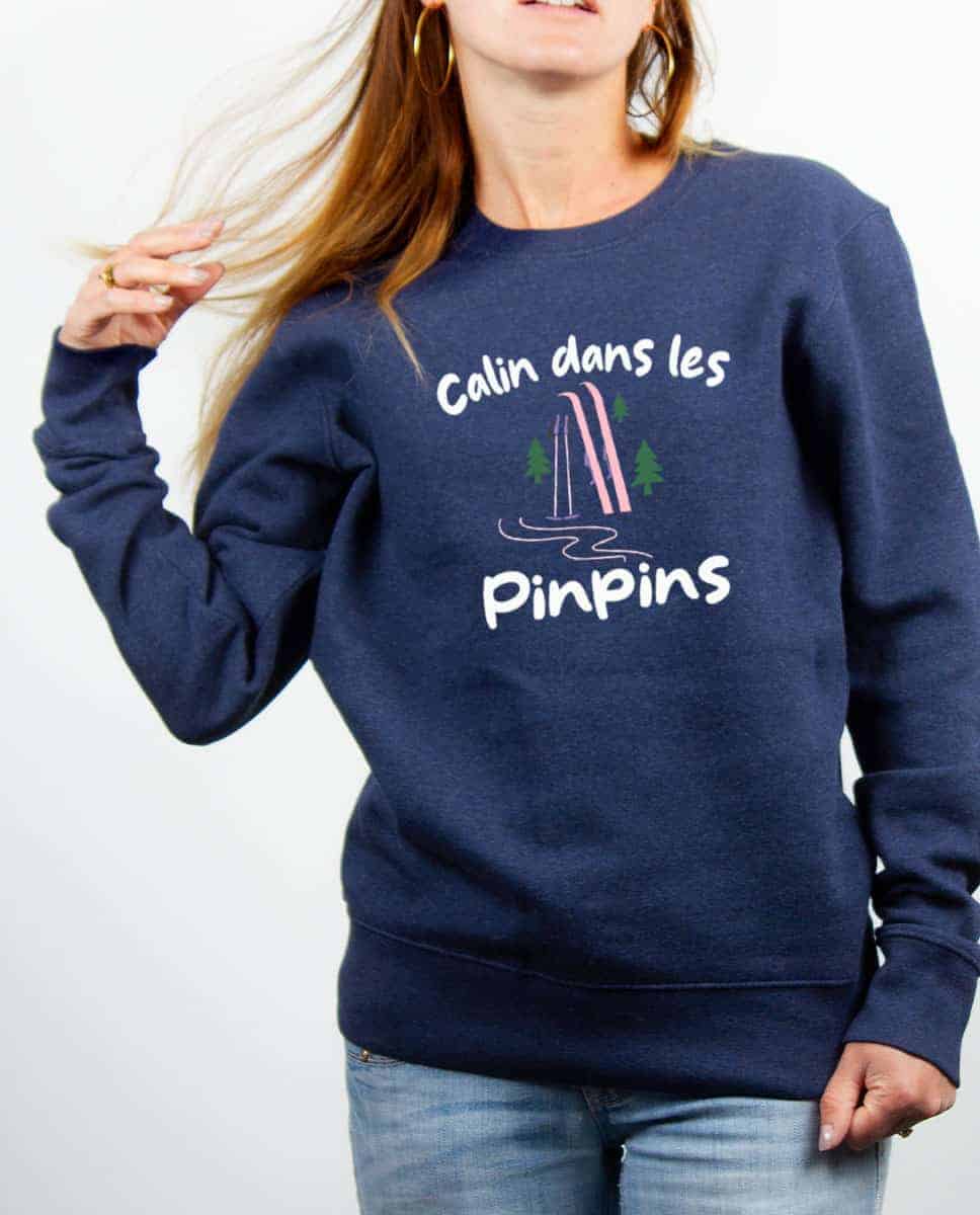 PULL FEMME : CALIN DANS LES PINPINS – Image 2