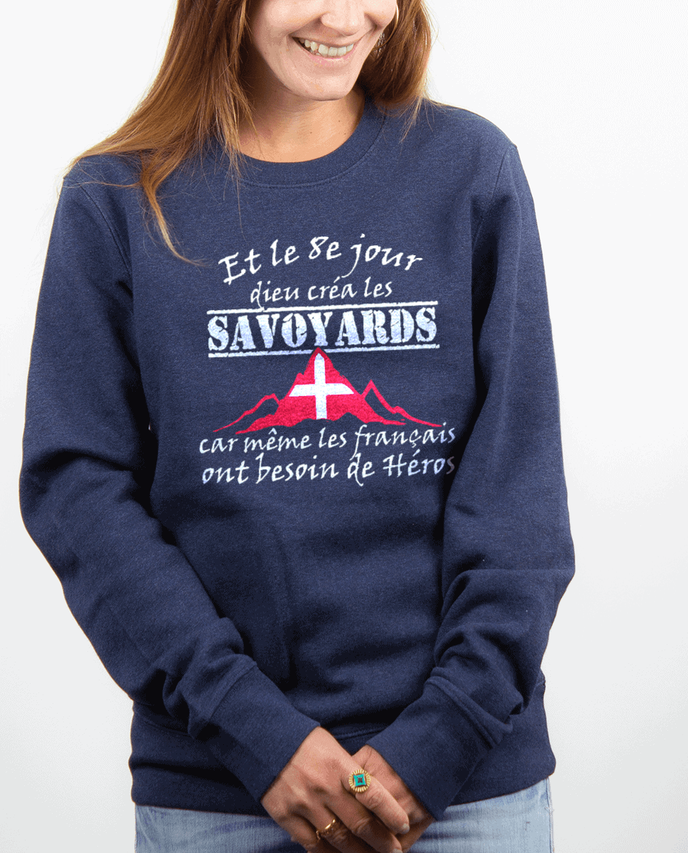 PULL FEMME : DIEU CREA LES SAVOYARDS – Image 5