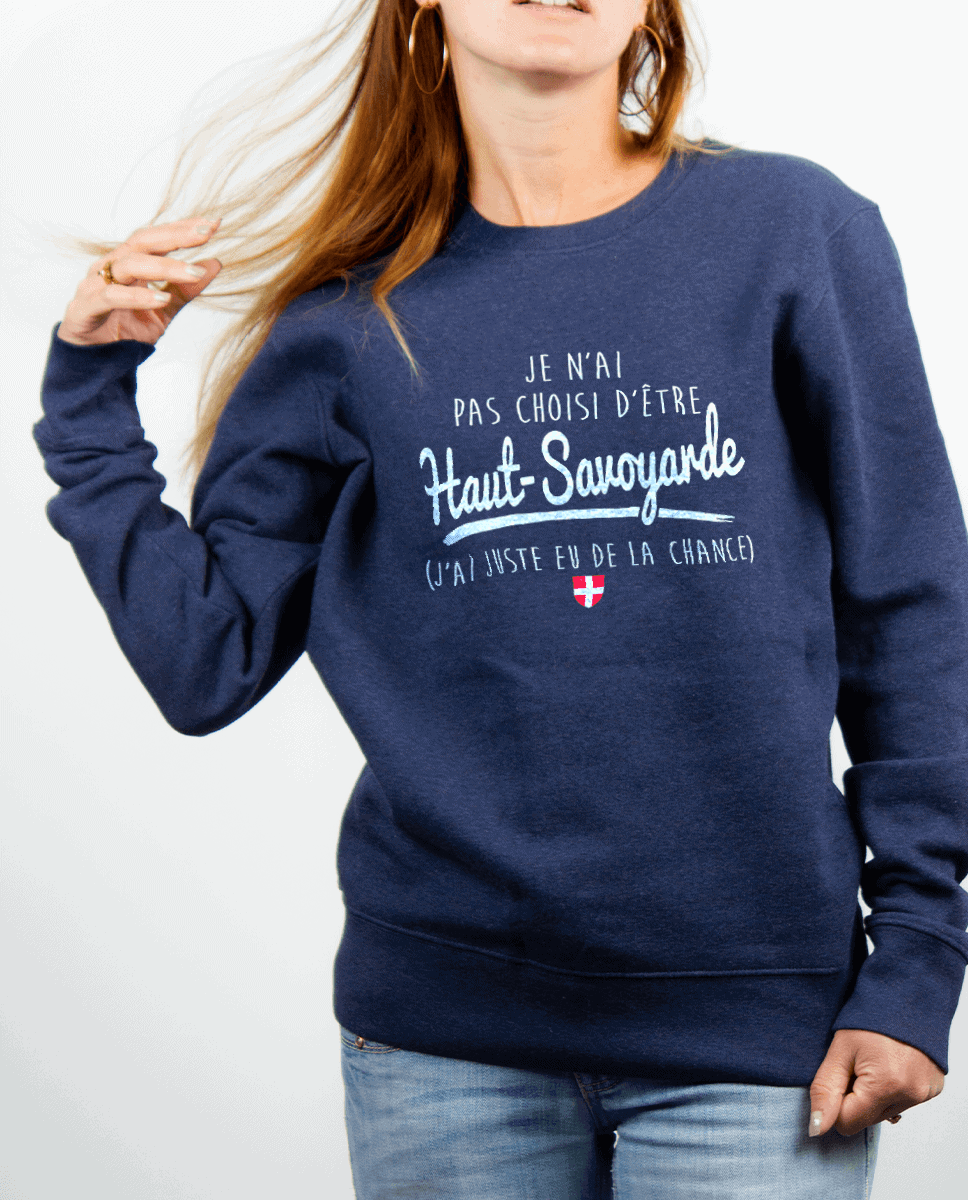 PULL FEMME : JE N’AI PAS CHOISI D’ÊTRE HAUT SAVOYARDE – Image 4