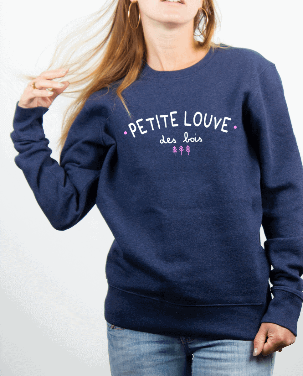 PULL FEMME : PETITE LOUVE DES BOIS – Image 3