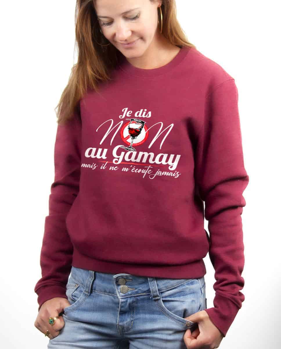 PULL FEMME : JE DIS NON AU GAMAY – Image 14