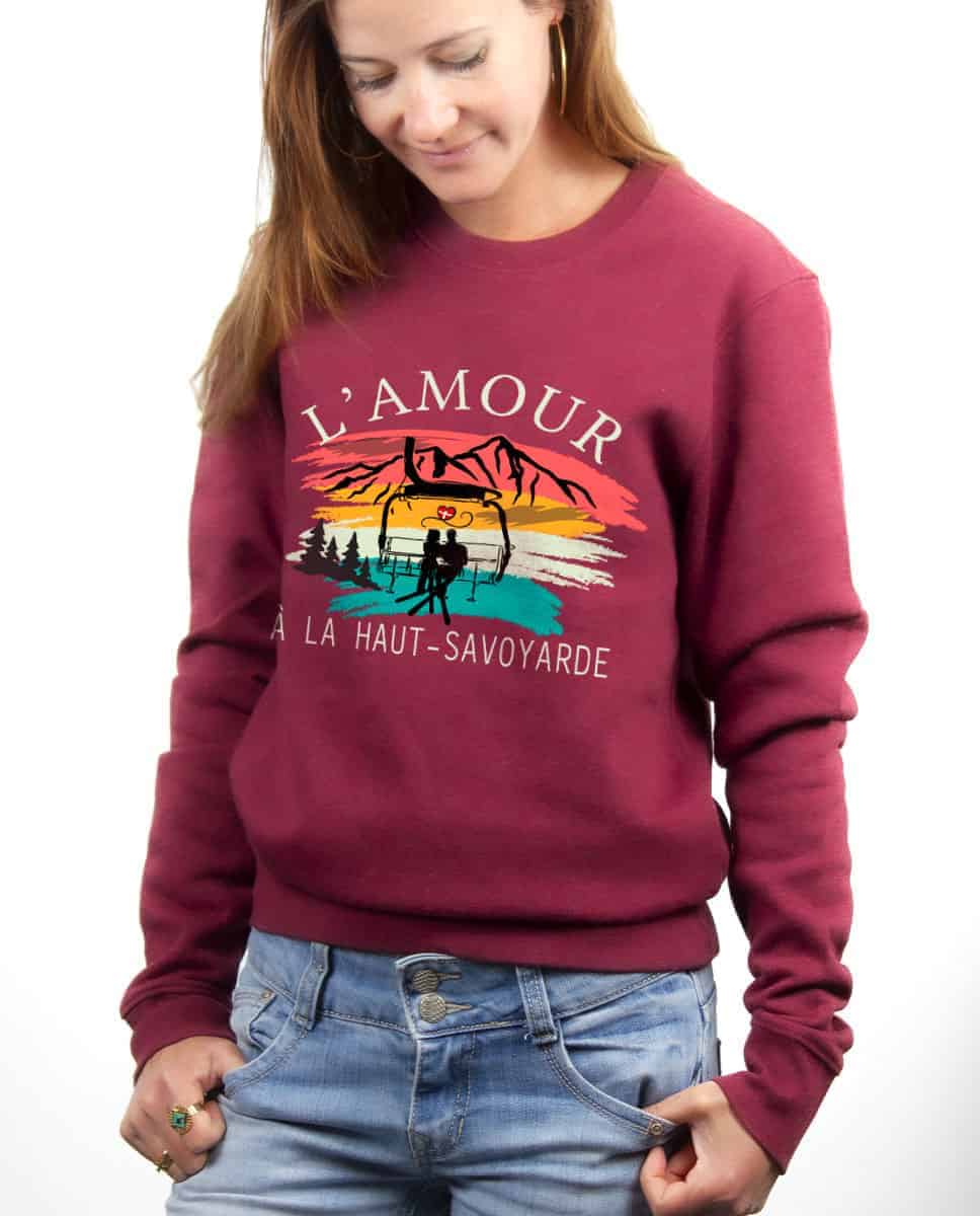 PULL FEMME : L'AMOUR A LA HAUT SAVOYARDE – Image 9