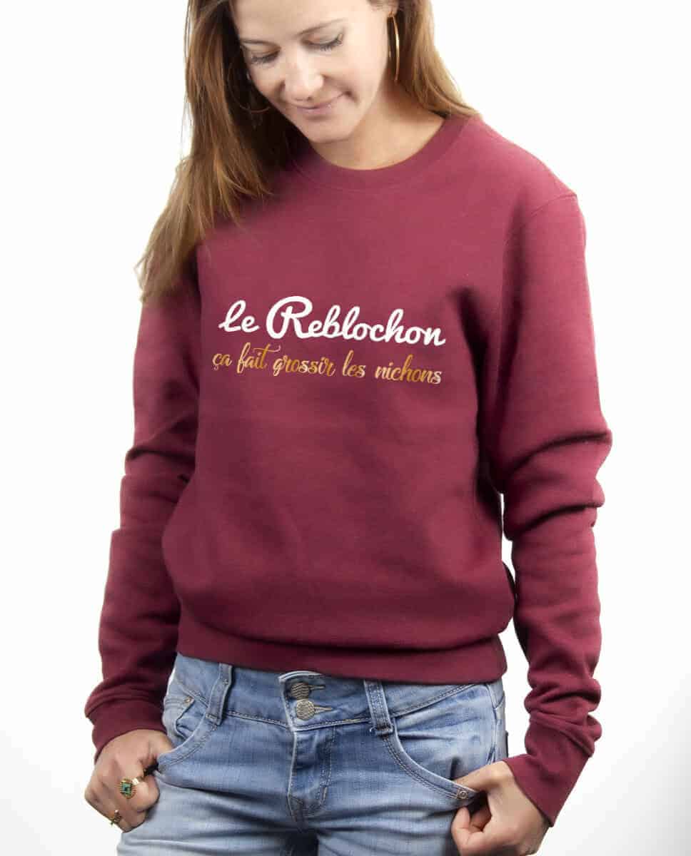 PULL FEMME : LE REBLOCHON ÇA FAIT GROSSIR LES NICHONS – Image 11