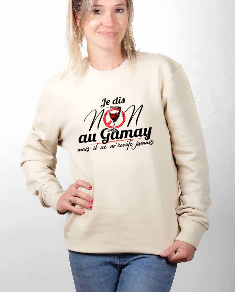 PULL FEMME : JE DIS NON AU GAMAY – Image 4