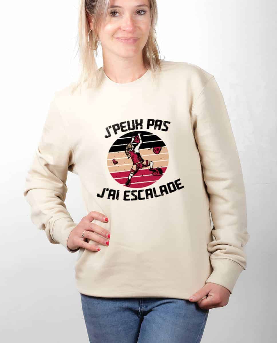 PULL FEMME : J'PEUX PAS J'AI ESCALADE – Image 6