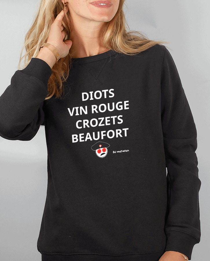 PULL FEMME : DIOTS VIN ROUGE CROZETS BEAUFORT – Image 8