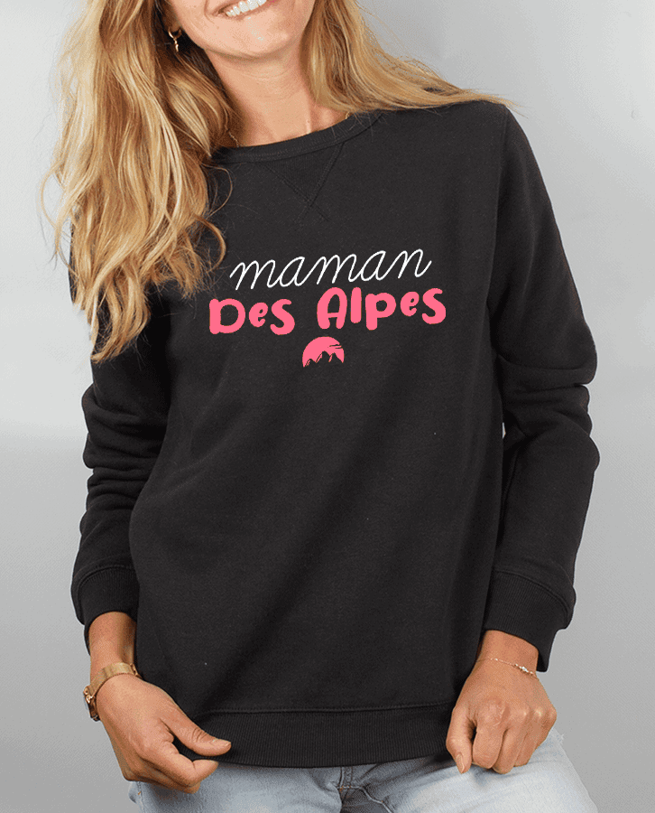 PULL FEMME : MAMAN DES ALPES – Image 3