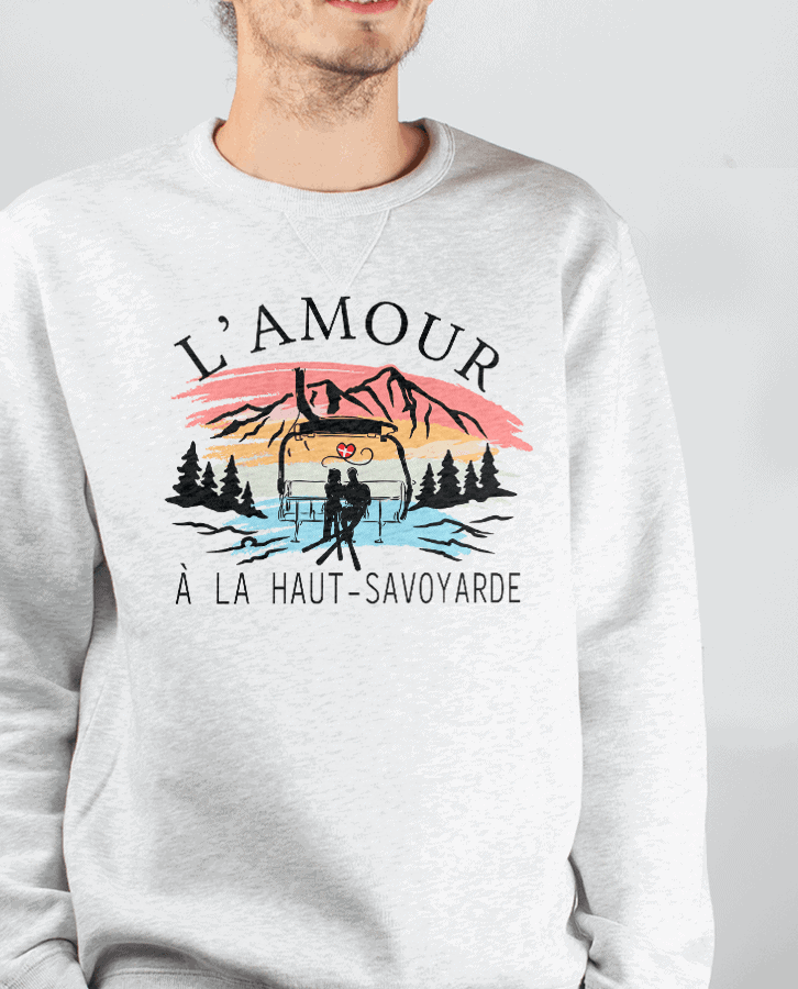 PULL HOMME : L'AMOUR A LA HAUT SAVOYARDE – Image 3