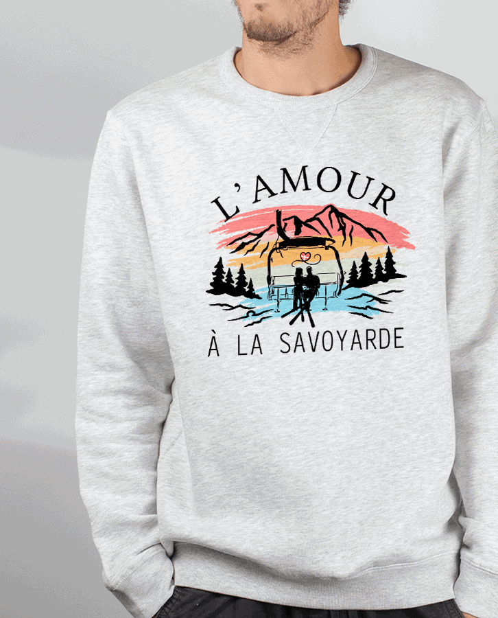 PULL HOMME : L'AMOUR A LA SAVOYARDE – Image 5