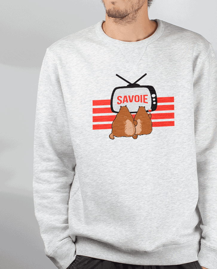PULL HOMME : MARMOTTES TV SAVOIE – Image 4