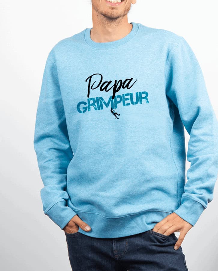 PULL HOMME : PAPA GRIMPEUR – Image 4