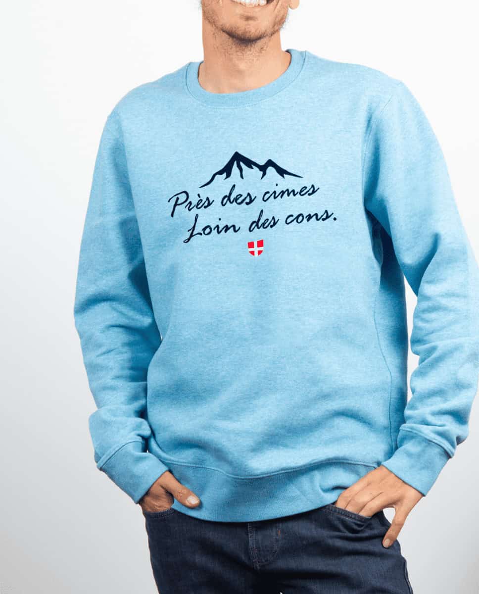SWEAT HOMME : PRES DES CIMES LOIN DES CONS – Image 9