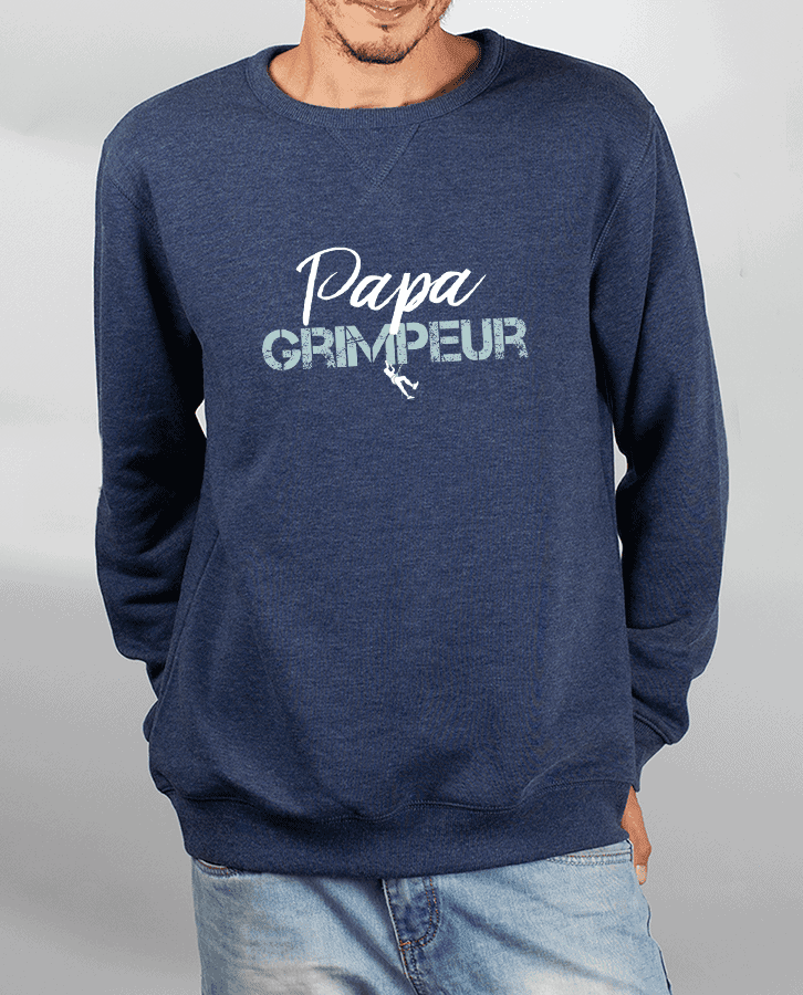 PULL HOMME : PAPA GRIMPEUR – Image 3