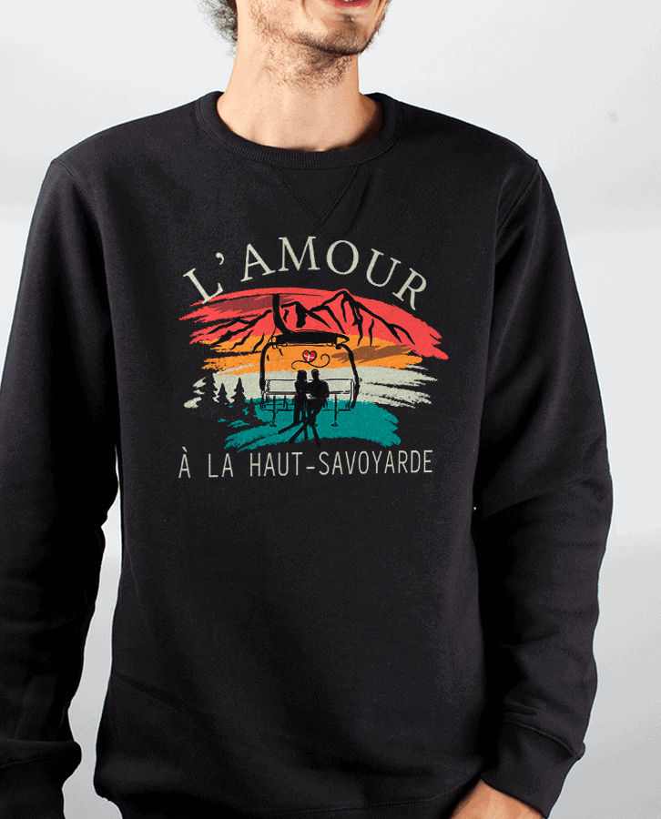 PULL HOMME : L'AMOUR A LA HAUT SAVOYARDE – Image 5