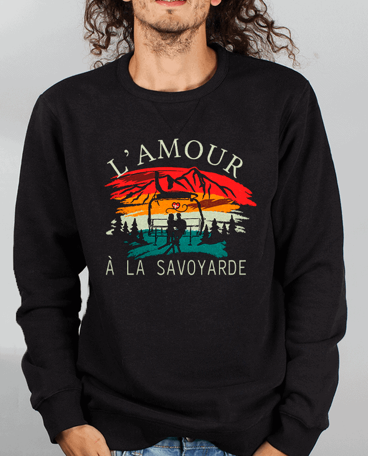 PULL HOMME : L'AMOUR A LA SAVOYARDE – Image 2