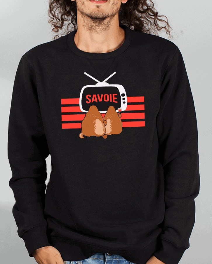PULL HOMME : MARMOTTES TV SAVOIE – Image 2