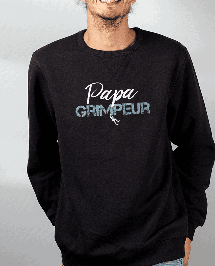 PULL HOMME : PAPA GRIMPEUR – Image 2