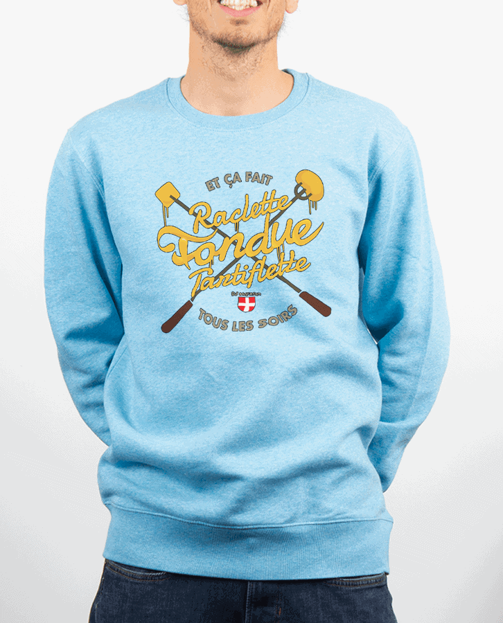 PULL HOMME : DJ MATAFAN RACLETTE FONDUE TARTIFLETTE – Image 4