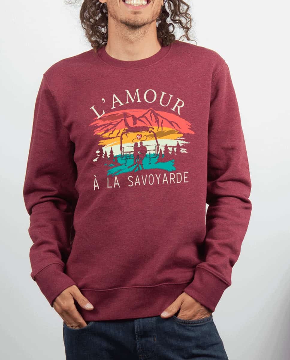 PULL HOMME : L'AMOUR A LA SAVOYARDE – Image 3
