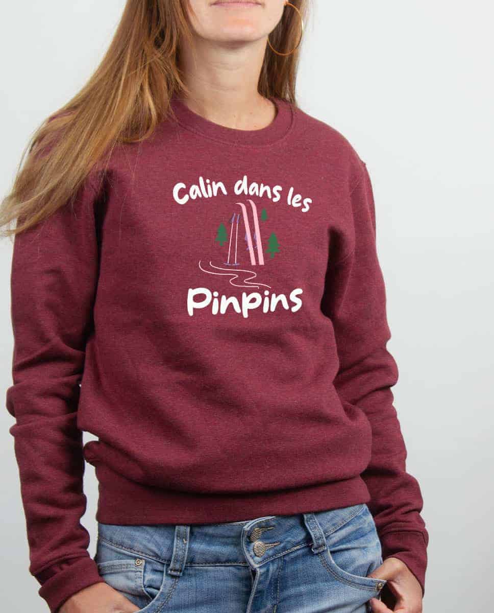 PULL FEMME : CALIN DANS LES PINPINS – Image 3