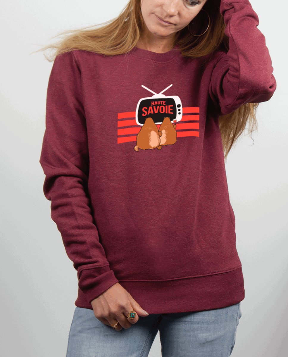 PULL FEMME : MARMOTTES TV HAUTE SAVOIE – Image 2