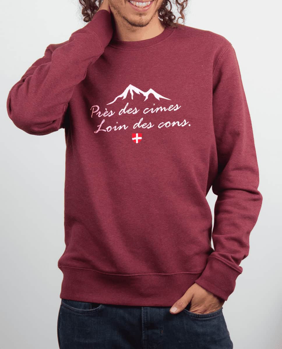 SWEAT HOMME : PRES DES CIMES LOIN DES CONS – Image 11