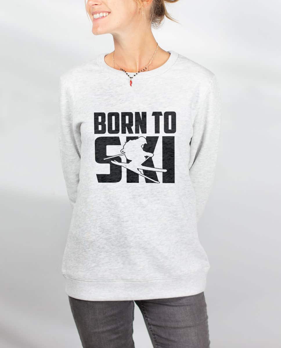 PULL FEMME : BORN TO SKI – Image 2