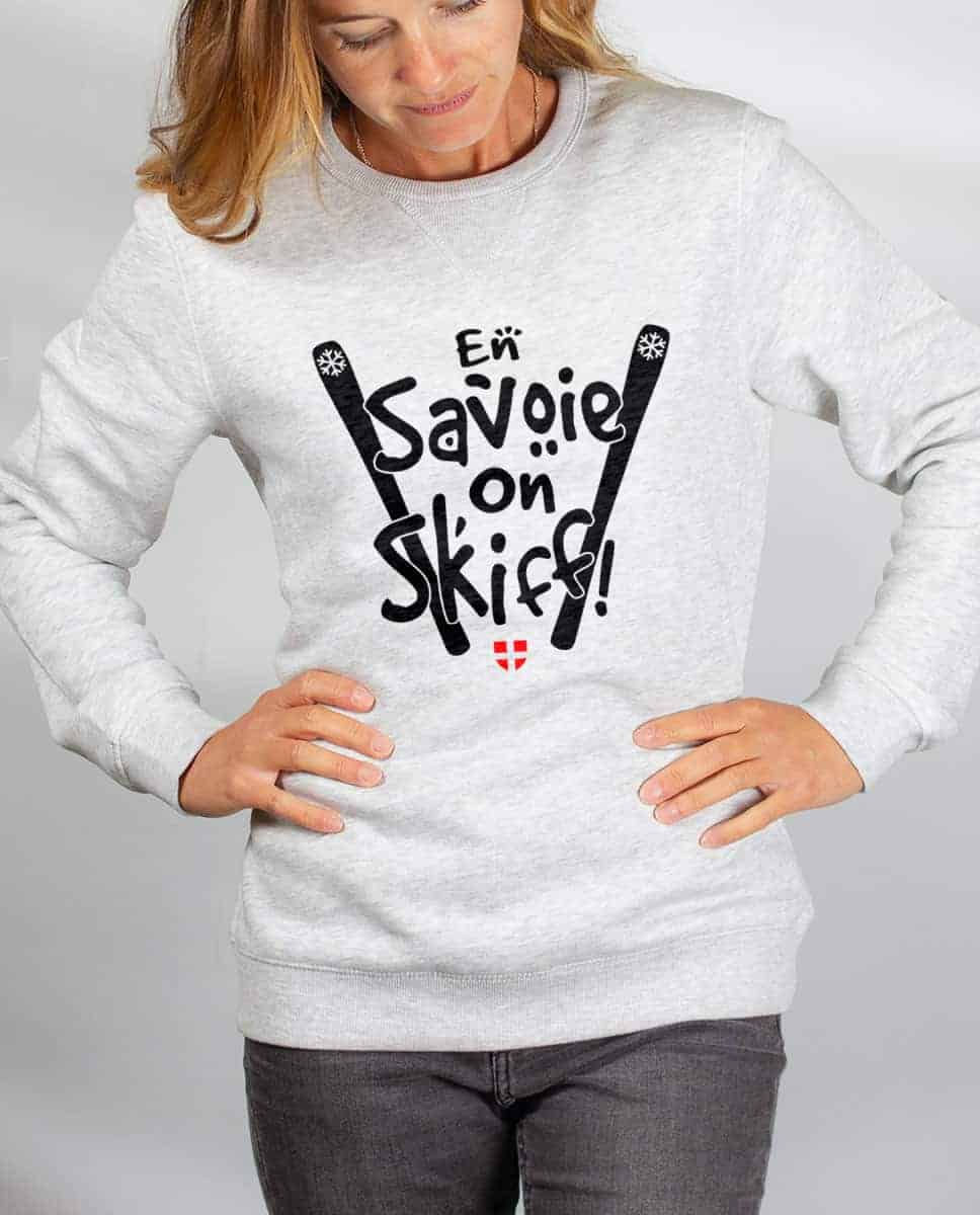 PULL FEMME : EN SAVOIE ON SKIFF – Image 2
