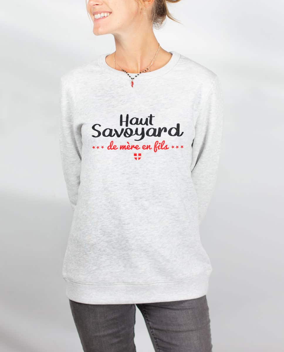 PULL FEMME : HAUT SAVOYARD DE MERE EN FILS – Image 3