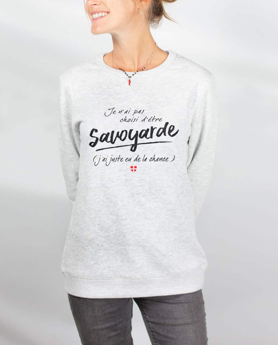 PULL FEMME : JE N'AI PAS CHOISI D'ÊTRE SAVOYARDE – Image 3