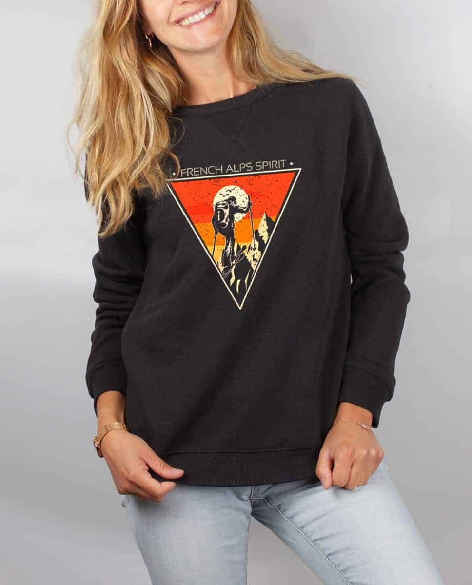 PULL FEMME : FRENCH ALPS SPIRIT SKI DE RANDO – Image 2
