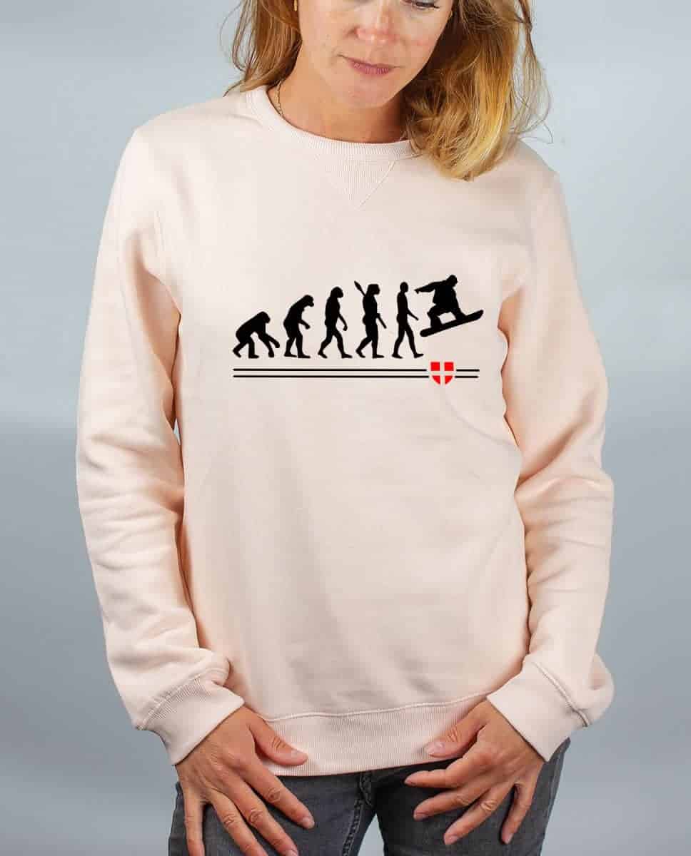 PULL FEMME : EVOLUTION SNOW – Image 2