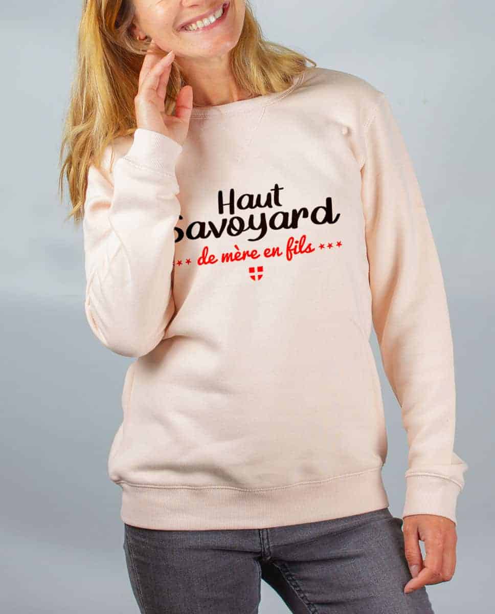 PULL FEMME : HAUT SAVOYARD DE MERE EN FILS – Image 2
