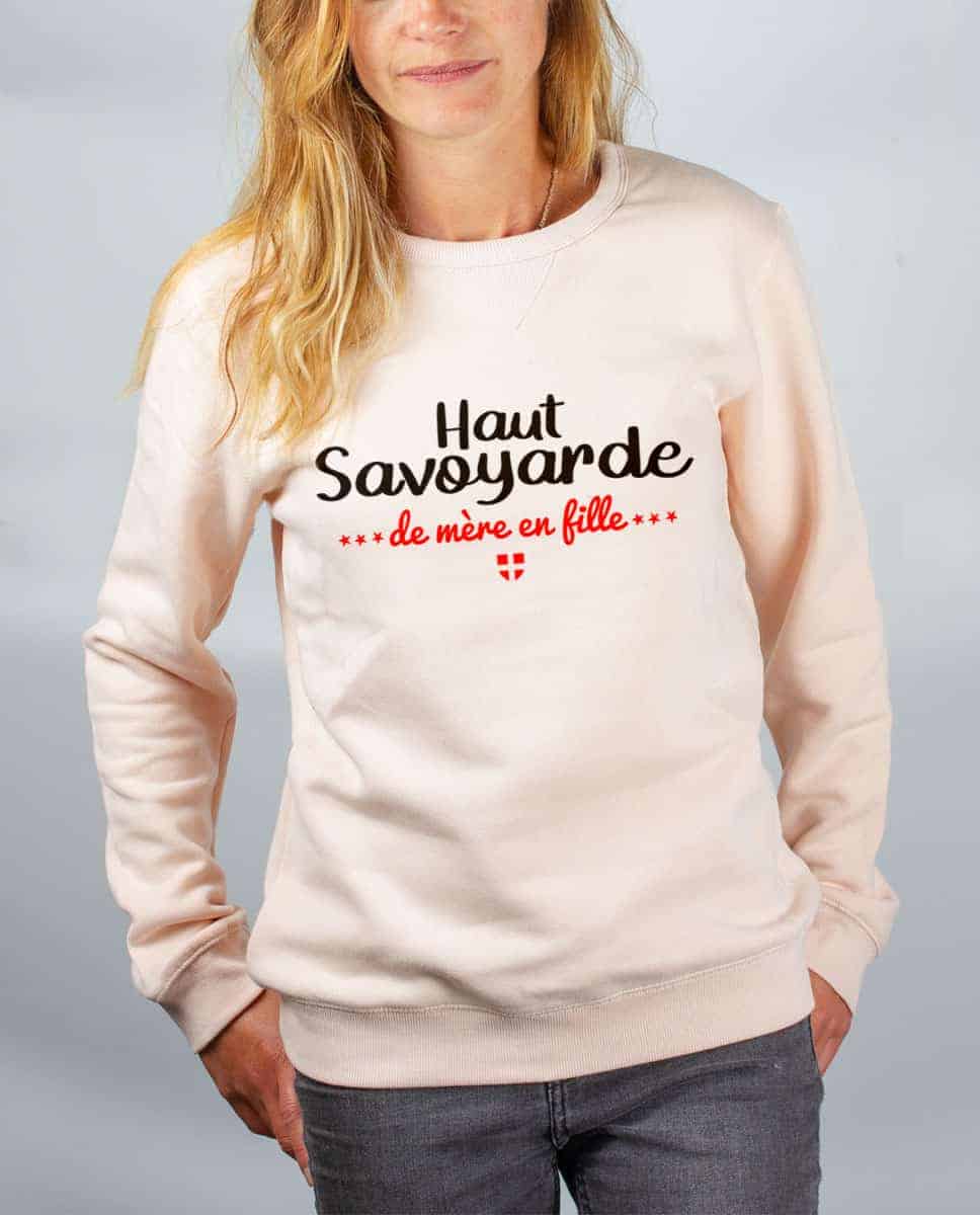 PULL FEMME : HAUT SAVOYARDE DE MERE EN FILLE – Image 3
