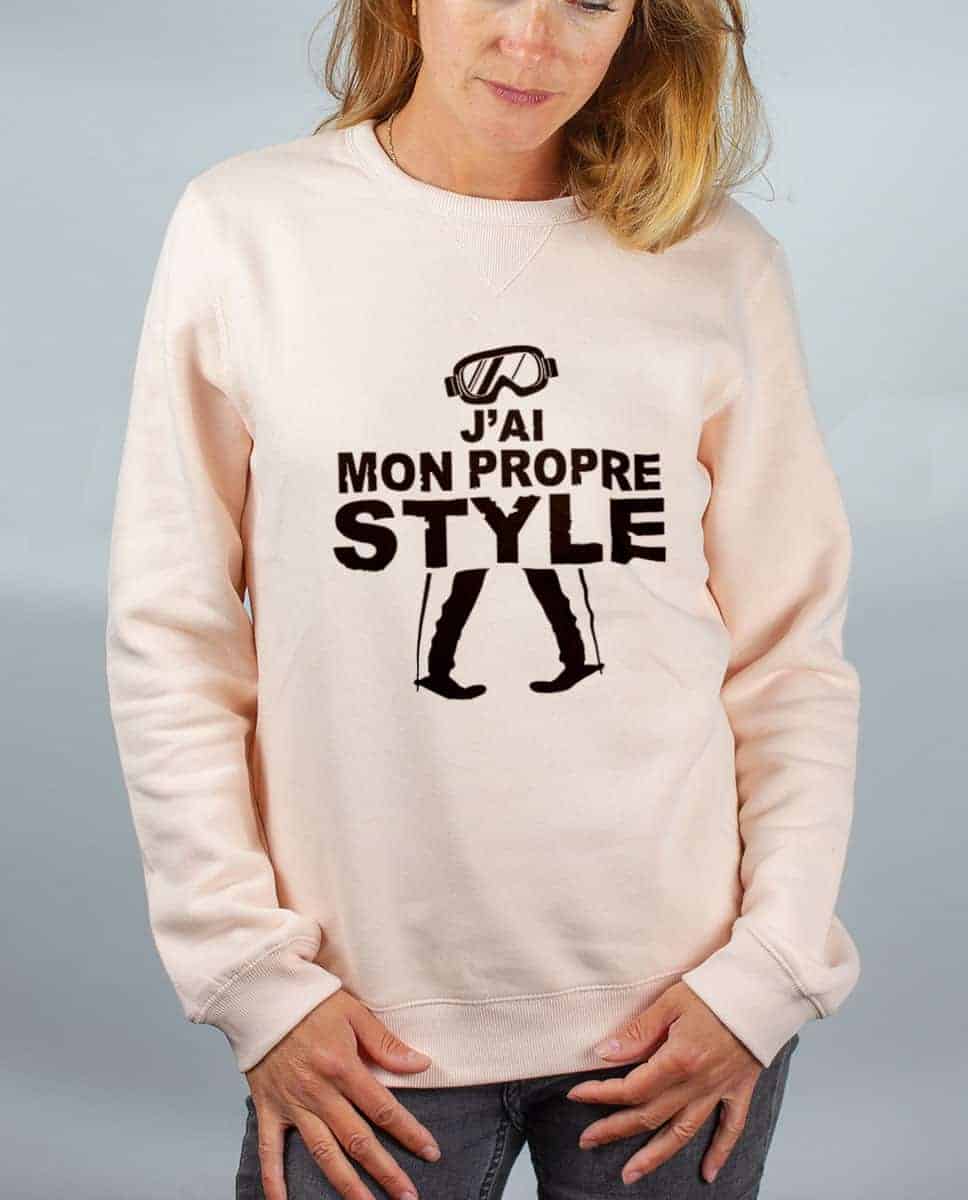 PULL FEMME : SKI J'AI MON PROPRE STYLE – Image 3