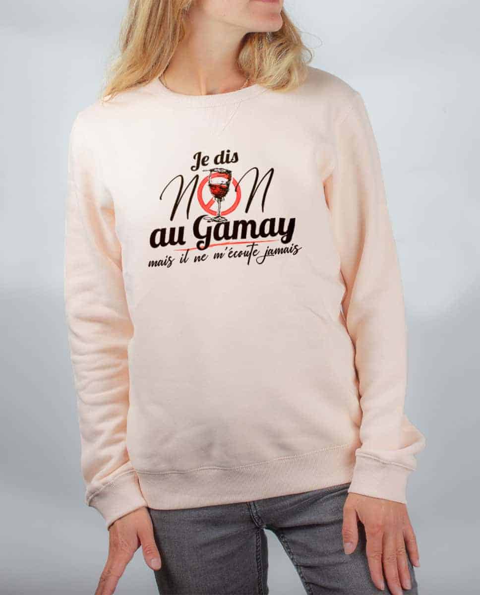 PULL FEMME : JE DIS NON AU GAMAY – Image 2