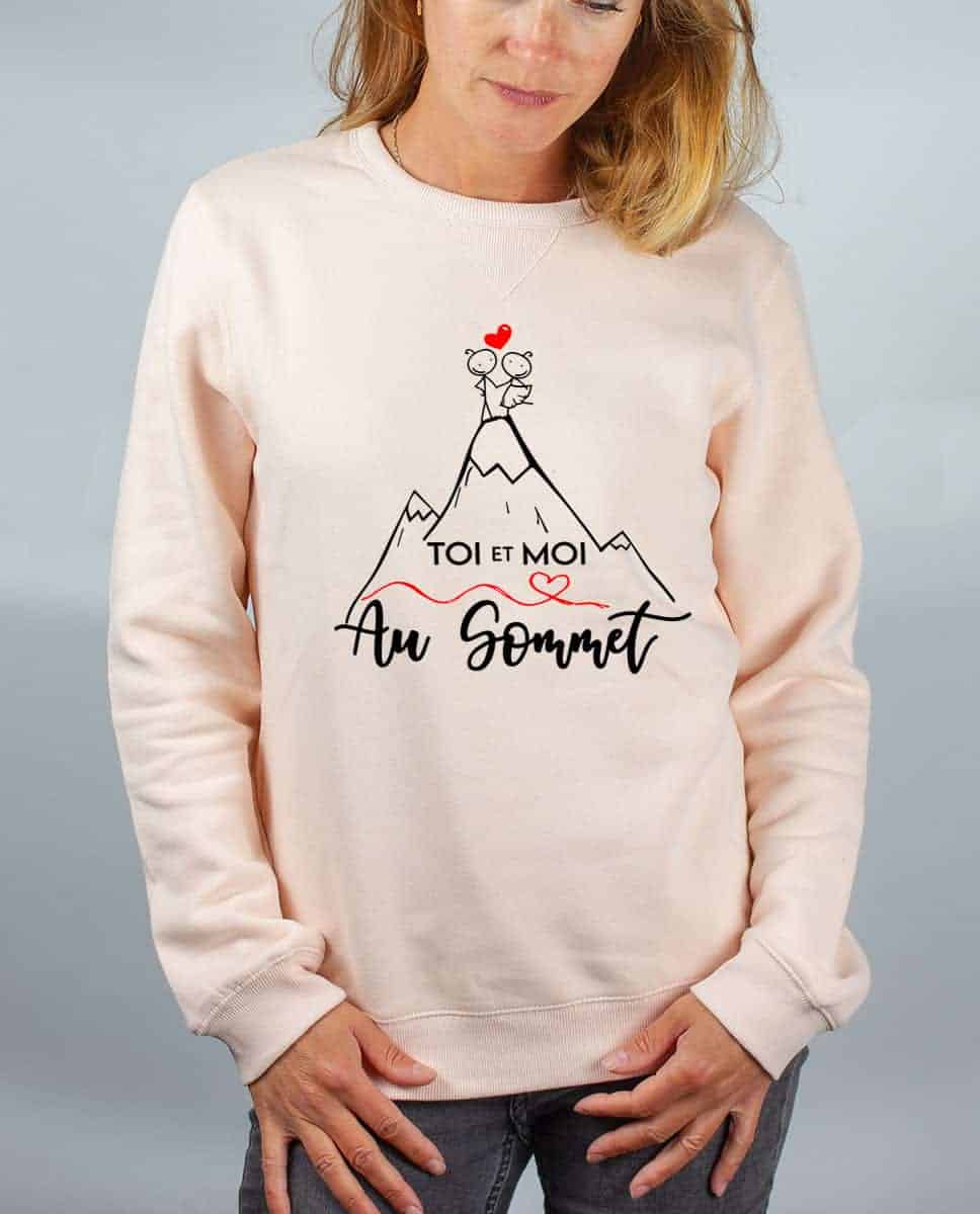 PULL FEMME : TOI ET MOI AU SOMMET – Image 4
