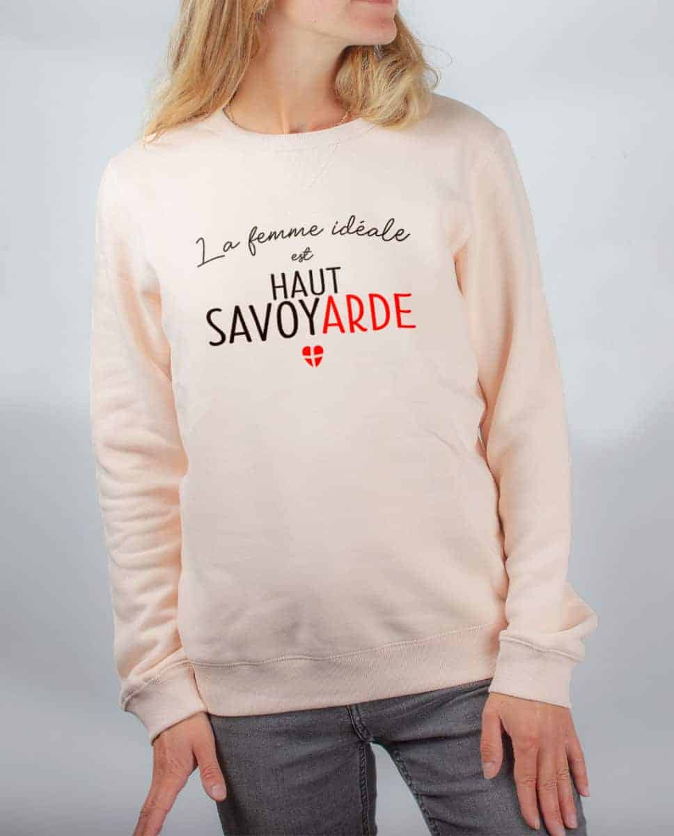 PULL FEMME : LA FEMME IDEALE EST HAUT SAVOYARDE – Image 2