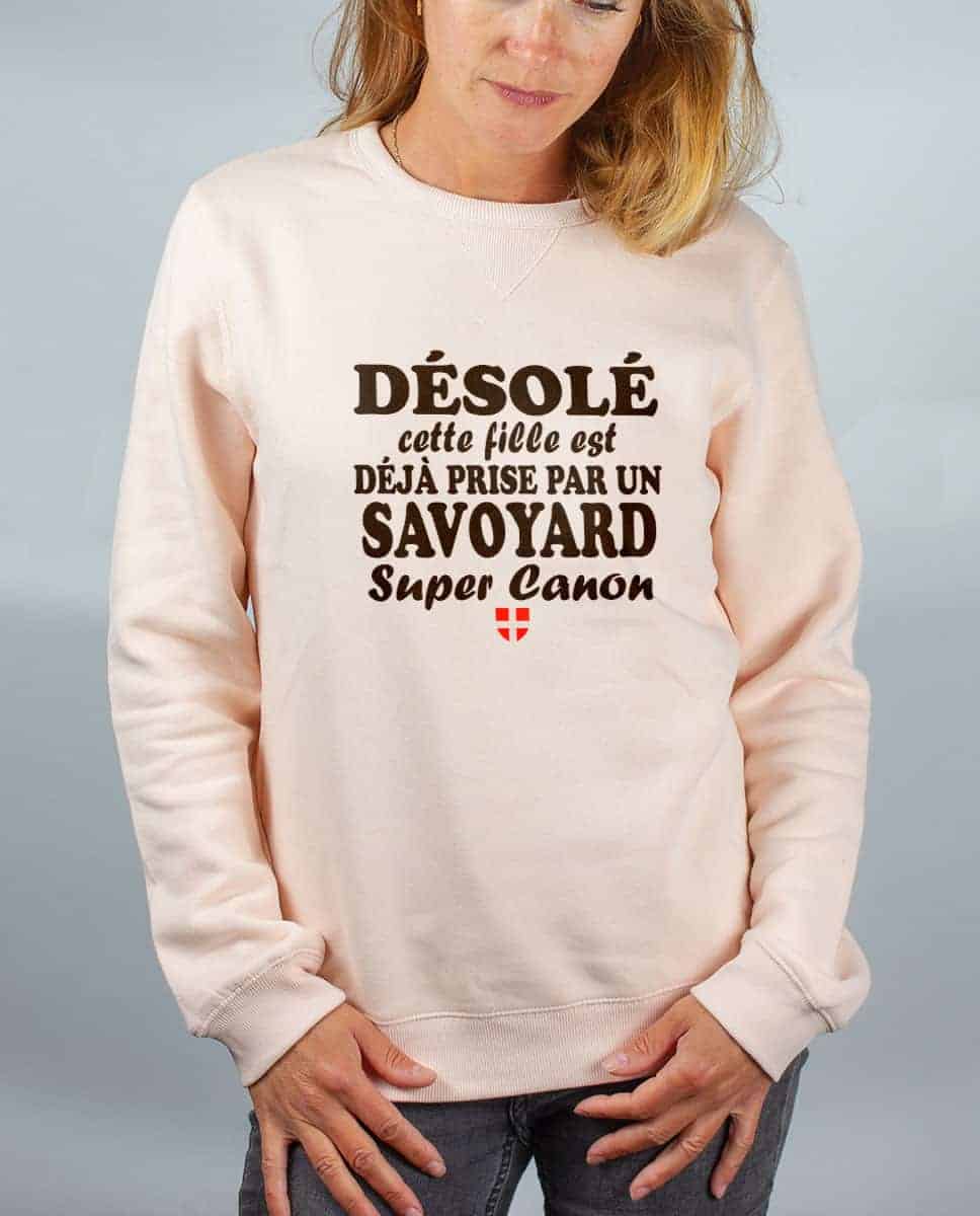 PULL FEMME : FILLE DÉJÀ PRISE PAR UN SAVOYARD – Image 7