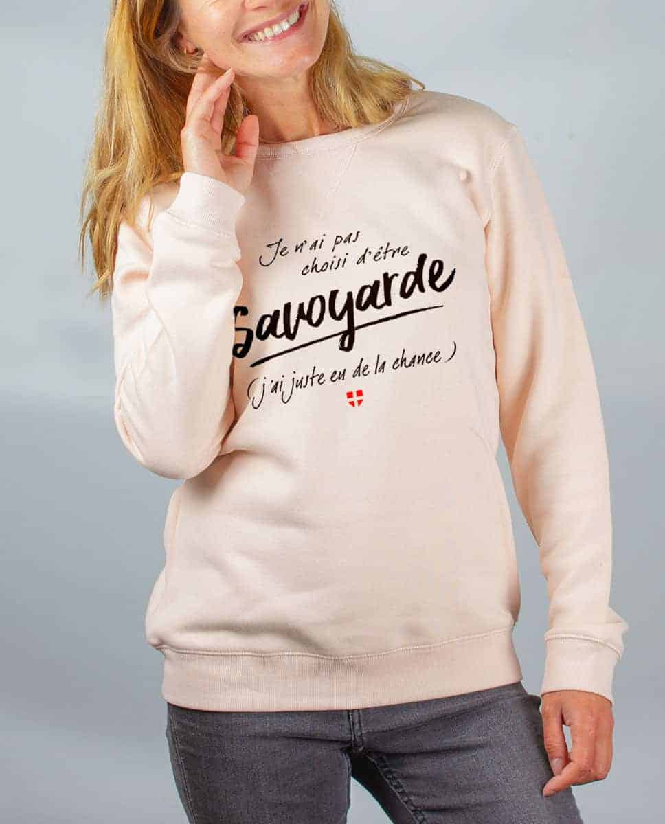 PULL FEMME : JE N'AI PAS CHOISI D'ÊTRE SAVOYARDE – Image 2