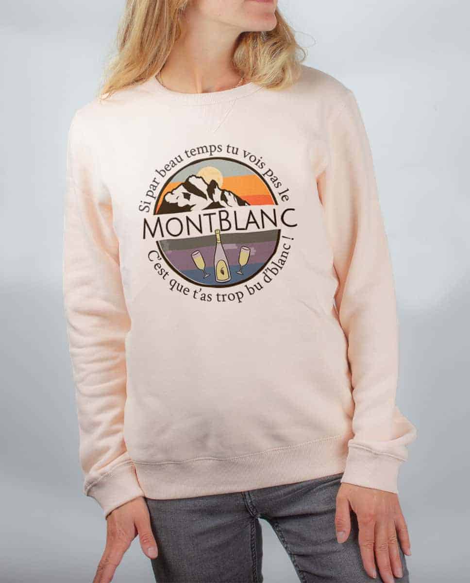 PULL FEMME : SI TU VOIS PAS LE MONT BLANC – Image 3