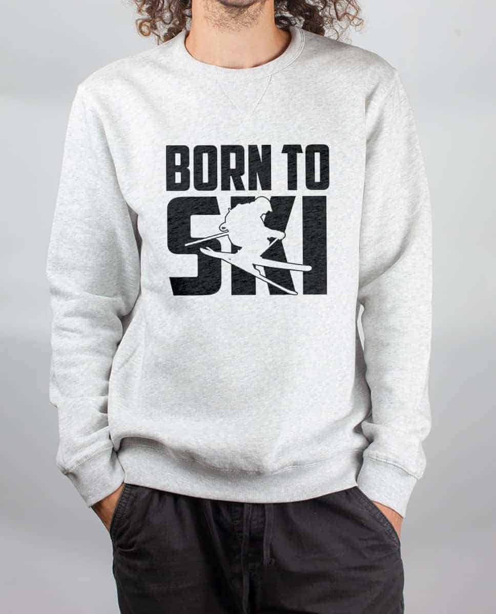 PULL HOMME : BORN TO SKI – Image 3