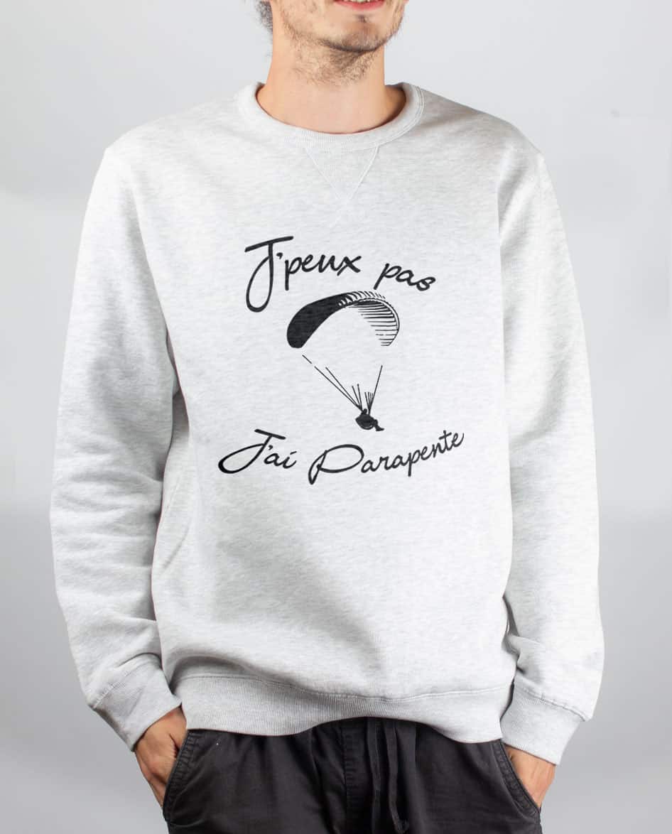 PULL FEMME : J'PEUX PAS J'AI PARAPENTE – Image 5