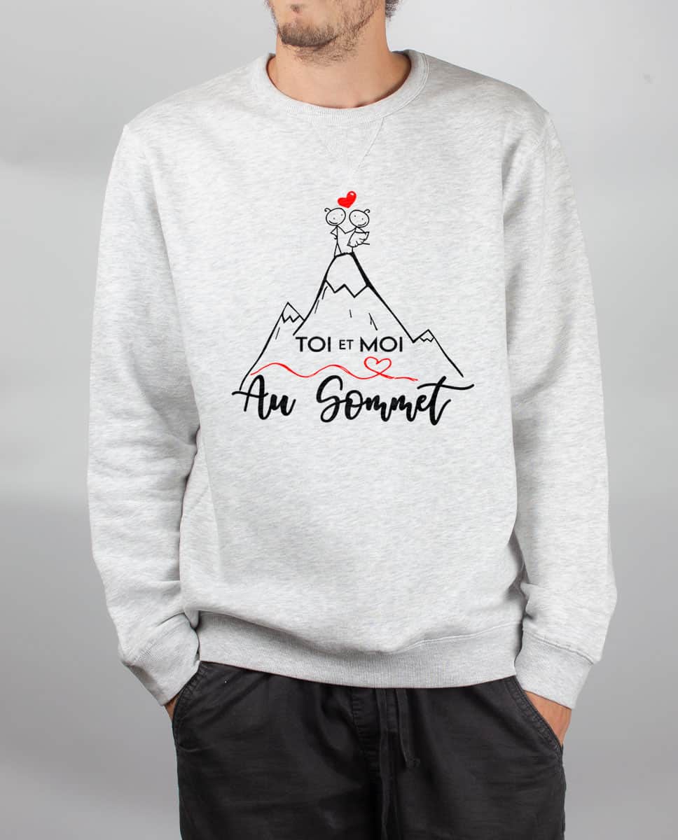 PULL HOMME : TOI ET MOI AU SOMMET – Image 3